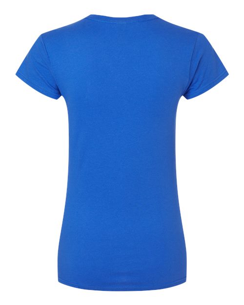 Gildan G640L Ladies' Softstyle 4.5 oz Fitted T-Shirt #color_ROYAL