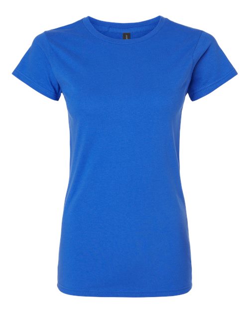 Gildan G640L Ladies' Softstyle 4.5 oz Fitted T-Shirt #color_ROYAL