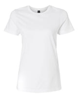 Gildan G640L Ladies' Softstyle 4.5 oz Fitted T-Shirt #color_WHITE