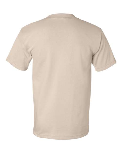 Bayside BA5100 Adult 6.1 oz., 100% Cotton T-Shirt #color_SAND