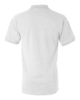 Bayside BA1000 Adult 6.1 oz., Cotton Piqu Polo #color_WHITE