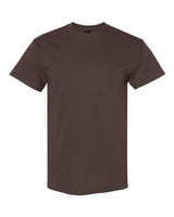 Gildan G500 Adult Heavy Cotton 5.3 oz. T-Shirt #color_DARK CHOCOLATE