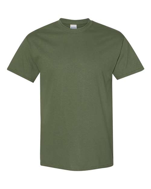 Gildan G500 Adult Heavy Cotton 5.3 oz. T-Shirt #color_MILITARY GREEN