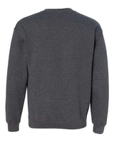 Gildan G180 Adult Heavy Blend 50/50 Fleece Crew #color_DARK HEATHER