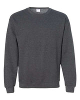 Gildan G180 Adult Heavy Blend 50/50 Fleece Crew #color_DARK HEATHER