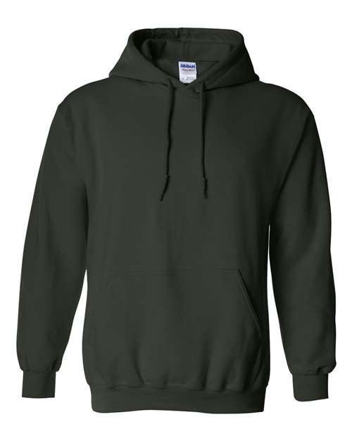Gildan G185 Adult Heavy Blend 50/50 Hooded Sweatshirt #color_FOREST GREEN