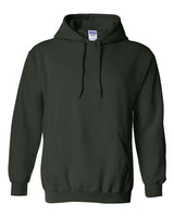 Gildan G185 Adult Heavy Blend 50/50 Hooded Sweatshirt #color_FOREST GREEN