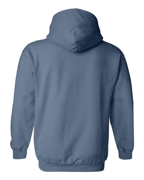 Gildan G185 Adult Heavy Blend 50/50 Hooded Sweatshirt #color_INDIGO BLUE