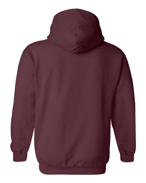 Gildan G185 Adult Heavy Blend 50/50 Hooded Sweatshirt #color_MAROON