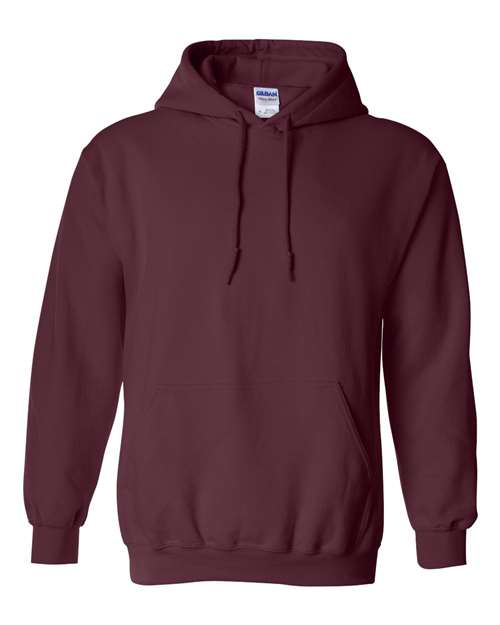 Gildan G185 Adult Heavy Blend 50/50 Hooded Sweatshirt #color_MAROON