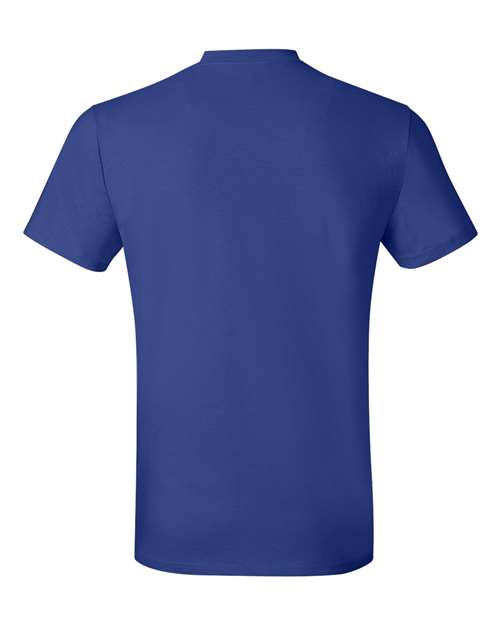 Hanes 4980 Unisex Nano-T T-Shirt #color_DEEP ROYAL