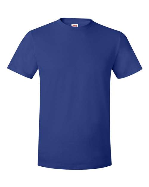 Hanes 4980 Unisex Nano-T T-Shirt #color_DEEP ROYAL