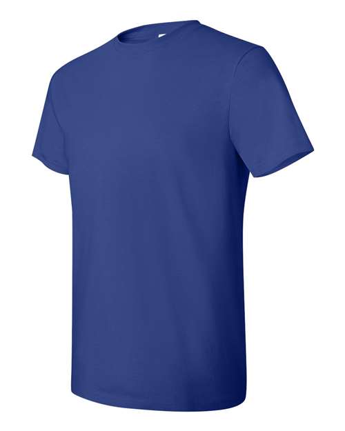 Hanes 4980 Unisex Nano-T T-Shirt #color_DEEP ROYAL