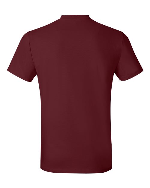 Hanes 4980 Unisex Nano-T T-Shirt #color_MAROON