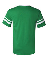 Augusta Sportswear 360 Adult Sleeve Stripe Jersey #color_KELLY/ WHITE