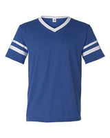 Augusta Sportswear 360 Adult Sleeve Stripe Jersey #color_ROYAL/ WHITE