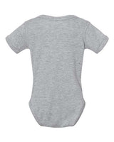 Rabbit Skins 4400 Infant Baby Rib Bodysuit #color_HEATHER