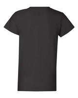 Hanes 5680 Ladies' Essentials Relaxed Fit T-Shirt #color_BLACK