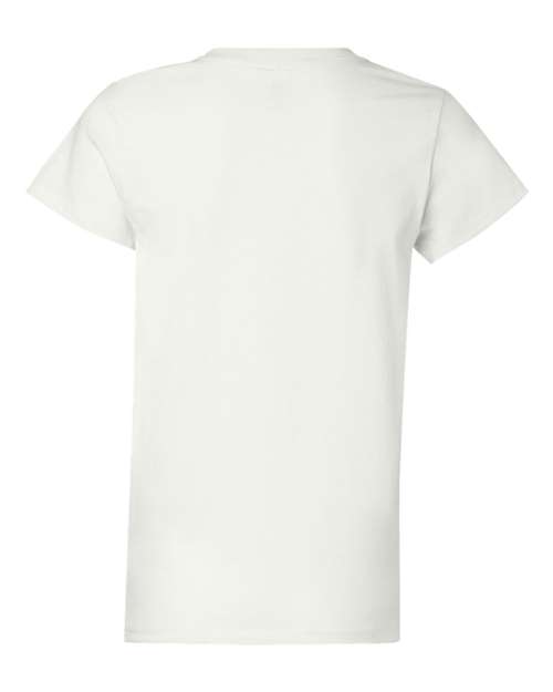 Hanes 5680 Ladies' Essentials Relaxed Fit T-Shirt #color_WHITE