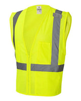 Kishigo 1085-1086 Ultra-Cool Mesh Vest with Pockets #color_Lime