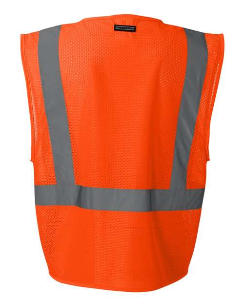Kishigo 1085-1086 Ultra-Cool Mesh Vest with Pockets #color_Orange