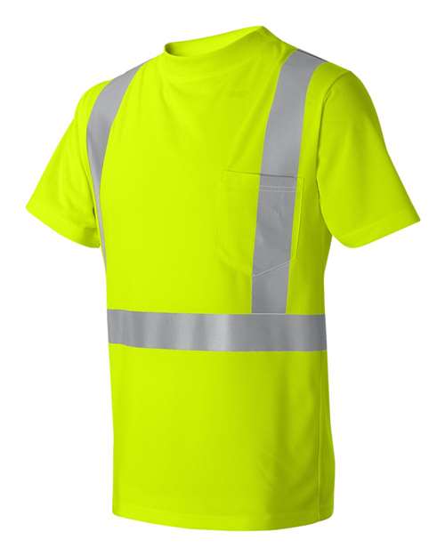 Kishigo 9110-9111 High-Performance Microfiber T-Shirt #color_Lime