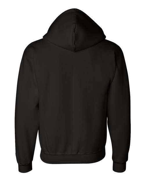 Champion S800 Adult Double Dry Eco Full-Zip Hooded Sweatshirt #color_BLACK