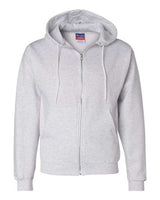 Champion S800 Adult Double Dry Eco Full-Zip Hooded Sweatshirt #color_SILVER GREY