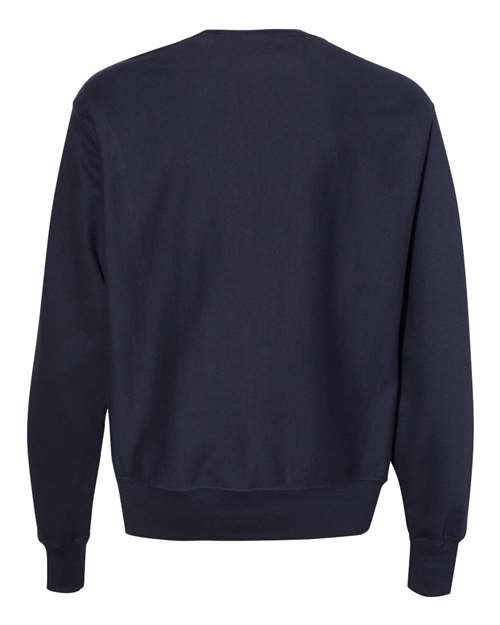 Champion S1049 Adult Reverse Weave Crew #color_NAVY