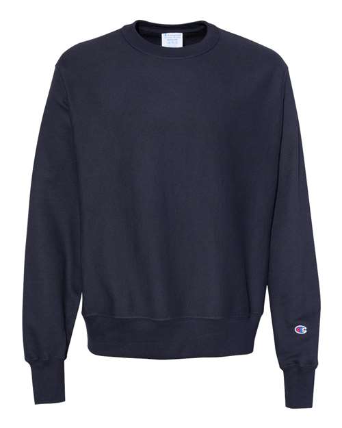 Champion S1049 Adult Reverse Weave Crew #color_NAVY