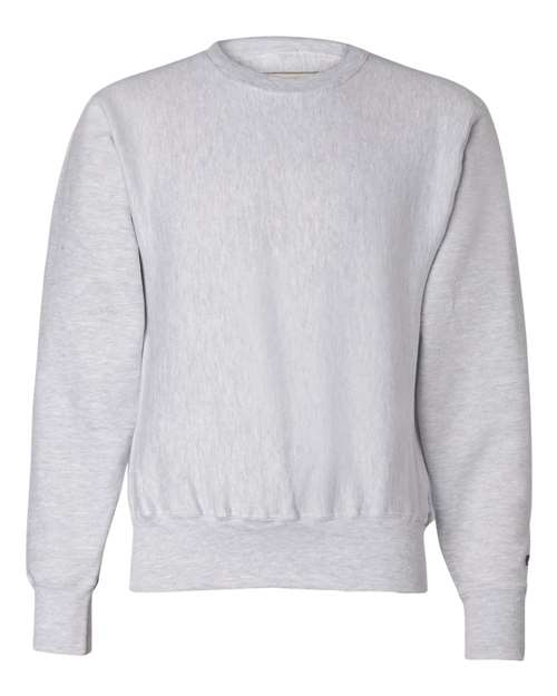 Champion S1049 Adult Reverse Weave Crew #color_SILVER GRAY