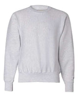 Champion S1049 Adult Reverse Weave Crew #color_SILVER GRAY