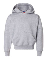 Champion S790 Youth Double Dry Eco Pullover Hooded Sweatshirt #color_LIGHT STEEL