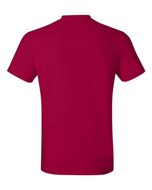 Hanes 4980 Unisex Nano-T T-Shirt #color_DEEP RED