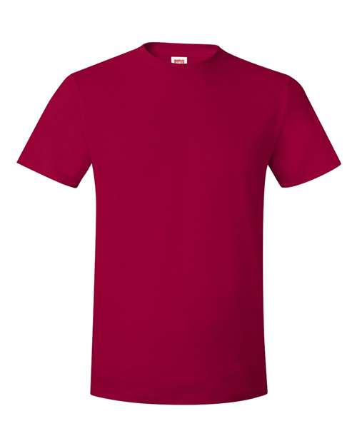 Hanes 4980 Unisex Nano-T T-Shirt #color_DEEP RED