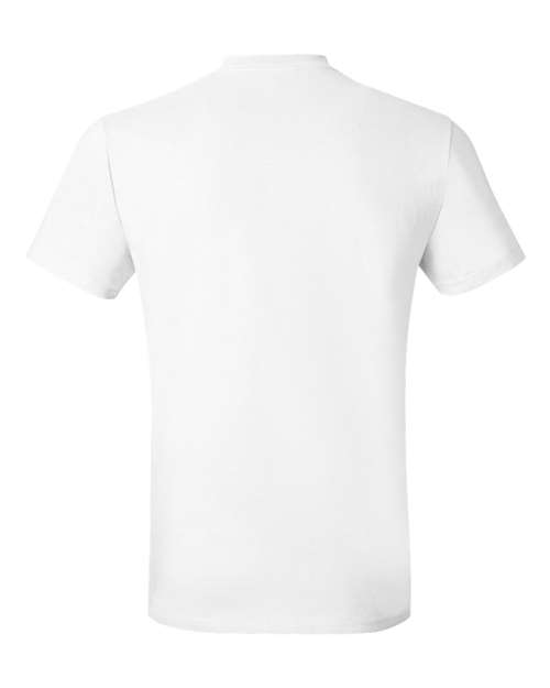 Hanes 4980 Unisex Nano-T T-Shirt #color_WHITE