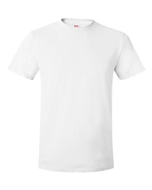 Hanes 4980 Unisex Nano-T T-Shirt #color_WHITE