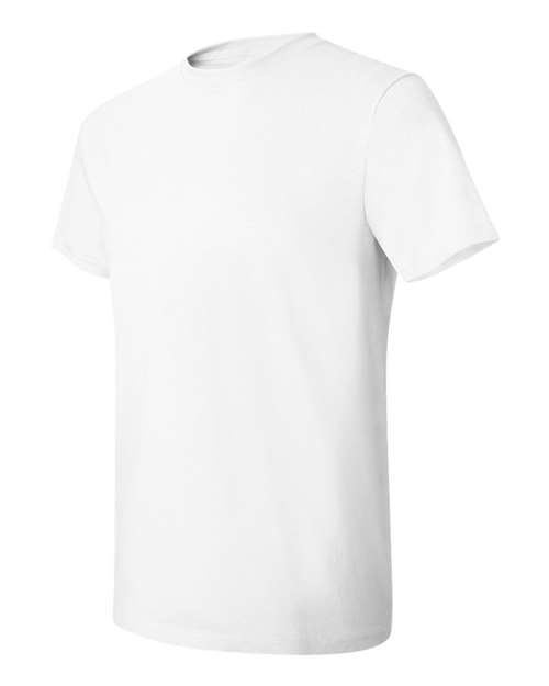 Hanes 4980 Unisex Nano-T T-Shirt #color_WHITE