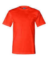 Bayside BA2905 Adult 6.1 oz. 100% Cotton T-Shirt #color_BRIGHT ORANGE