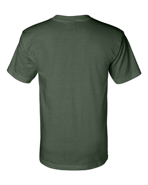 Bayside BA2905 Adult 6.1 oz. 100% Cotton T-Shirt #color_FOREST GREEN