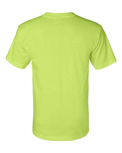 Bayside BA2905 Adult 6.1 oz. 100% Cotton T-Shirt #color_LIME GREEN
