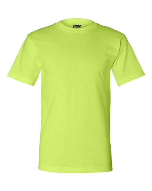 Bayside BA2905 Adult 6.1 oz. 100% Cotton T-Shirt #color_LIME GREEN