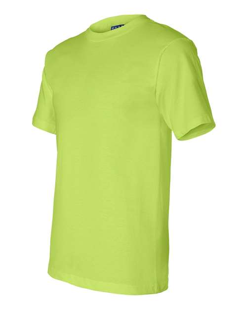 Bayside BA2905 Adult 6.1 oz. 100% Cotton T-Shirt #color_LIME GREEN