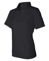 Sierra Pacific 5469 Women's Moisture Free Mesh Polo #color_Black