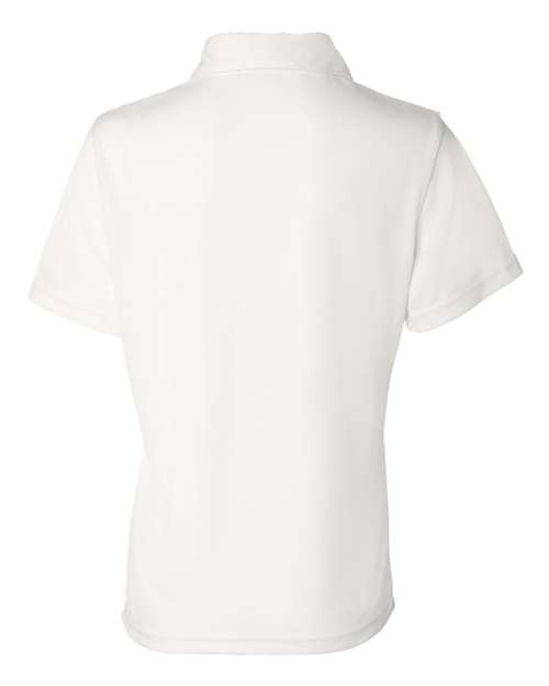 Sierra Pacific 5469 Women's Moisture Free Mesh Polo #color_White