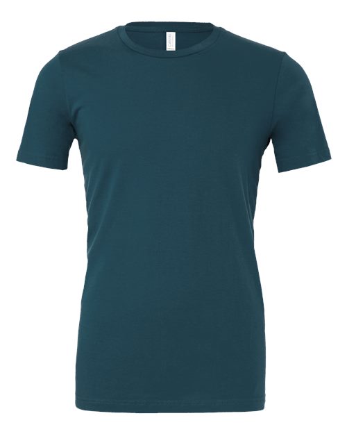 Bella + Canvas 3001C Unisex Jersey T-Shirt #color_DEEP TEAL