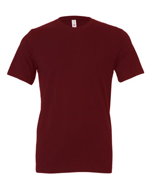 Bella + Canvas 3001C Unisex Jersey T-Shirt #color_MAROON
