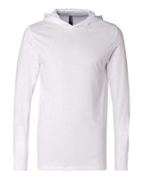 Bella + Canvas 3512 Unisex Jersey Long-Sleeve Hoodie #color_WHITE