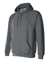 Gildan G185 Adult Heavy Blend 50/50 Hooded Sweatshirt #color_DARK HEATHER