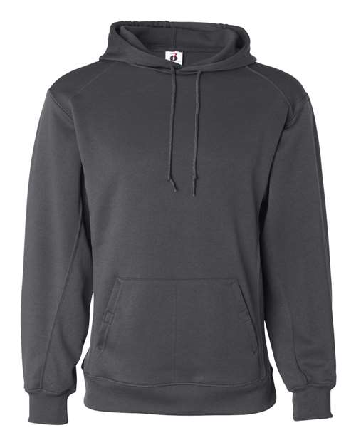 Badger 1454 Performance Fleece Hooded Sweatshirt #color_Graphite